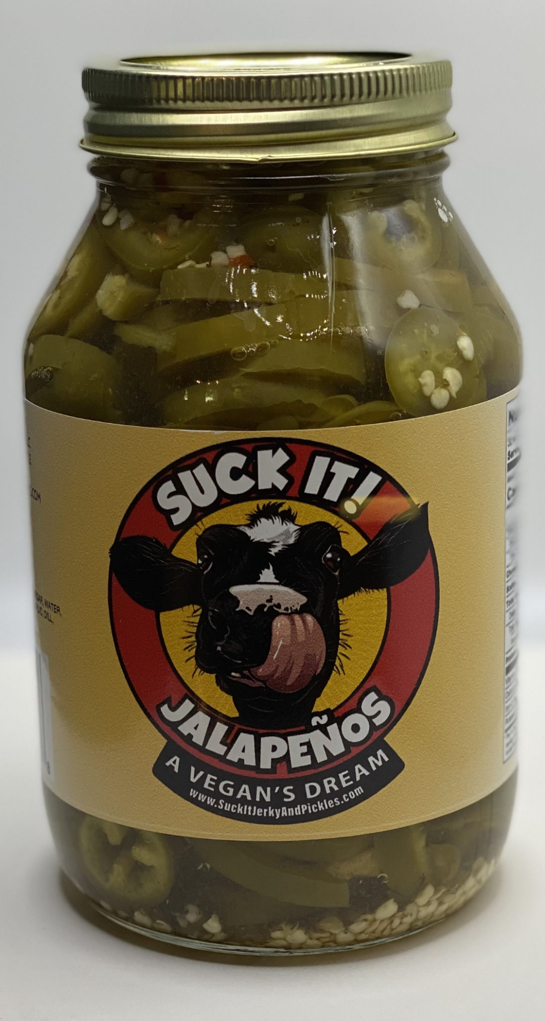 Pickled Jalapeños (32oz) Suck It! Jerky and Pickles